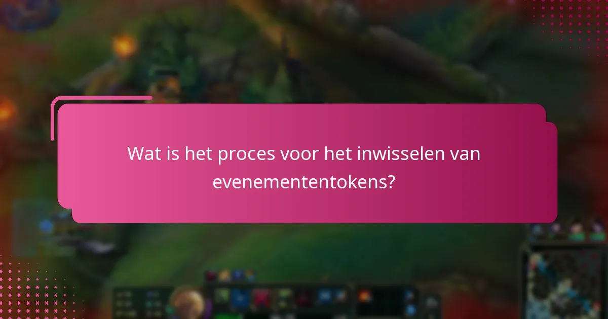 Hoe problemen met het inwisselen van evenemententokens op te lossen?