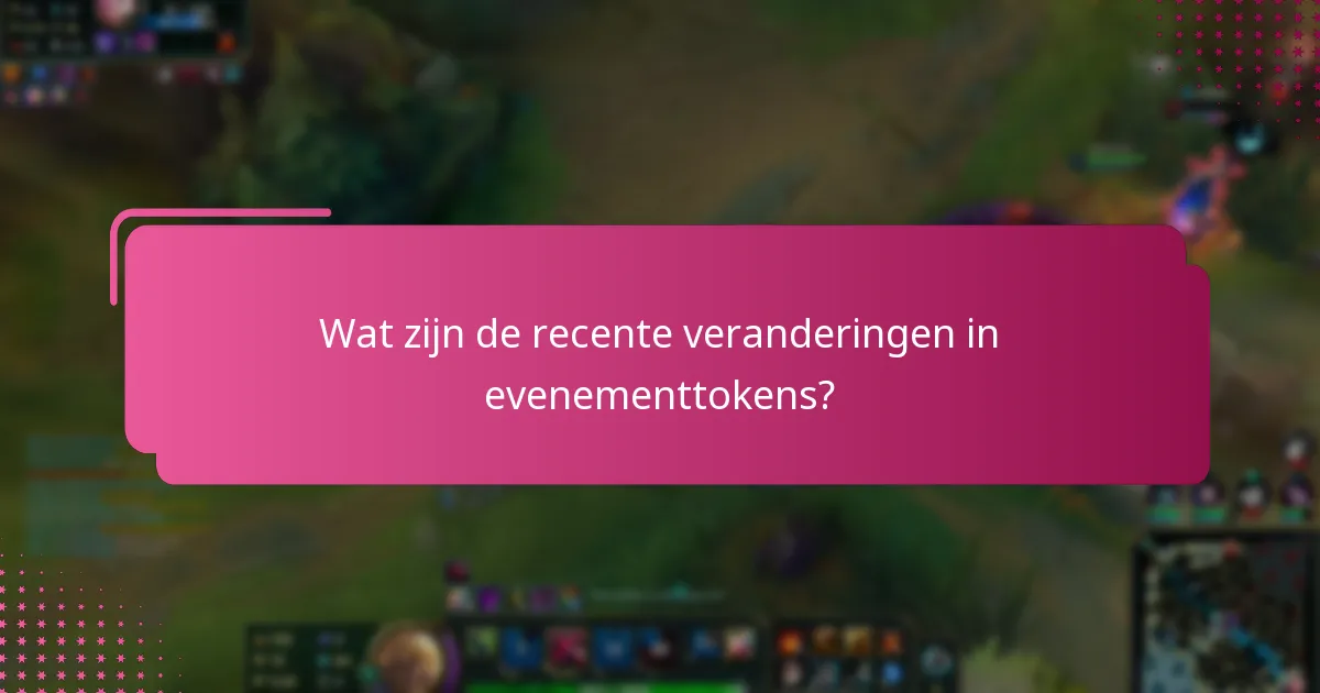 Hoe beïnvloeden recente updates de strategieën van gebruikers?