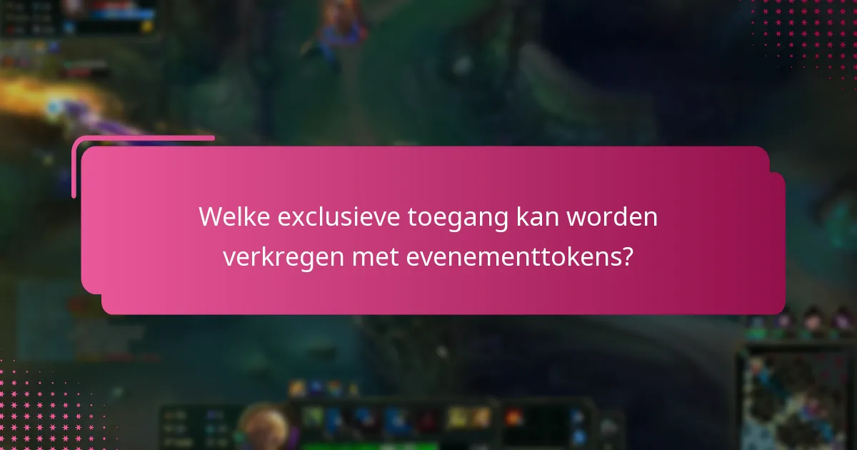 Hoe verhouden evenementtokens zich tot andere in-game valuta?